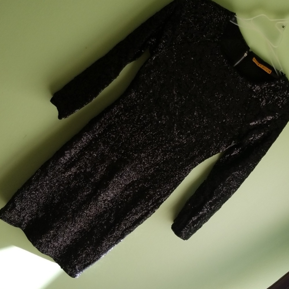 Alice + Olivia Sequin Mini Dress - Picture 2 of 8